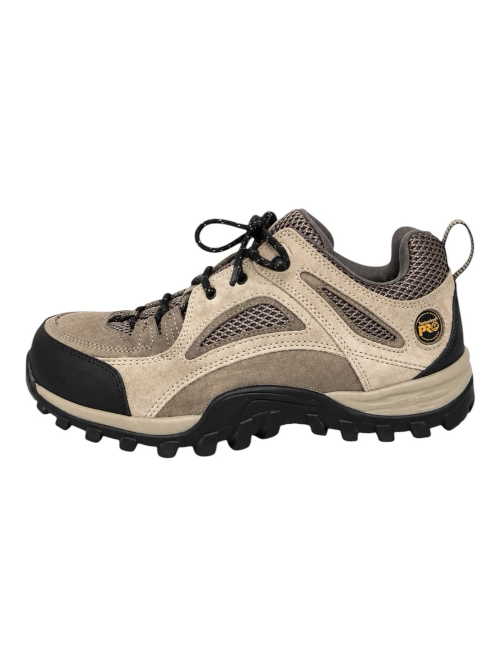Timberland PRO Mudsill Steel Toe Hiking Work Shoes Tan Leather Utility Size 7.5